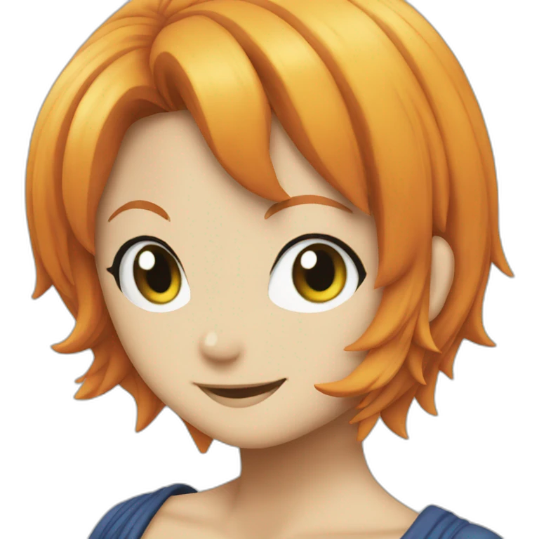 One piece nami emoji