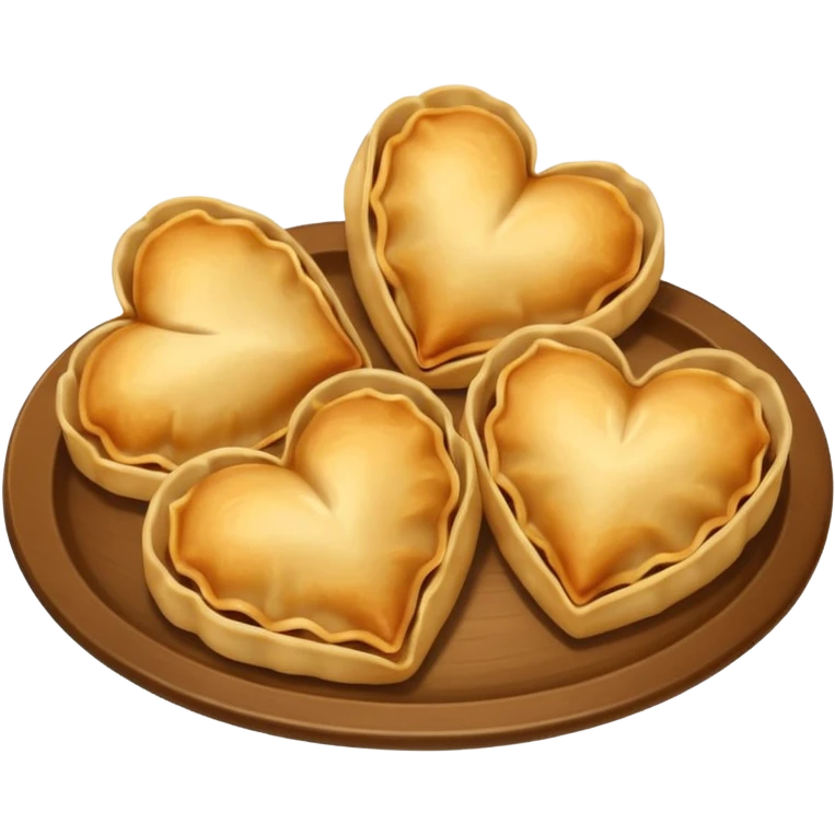 pot stickers heart  emoji