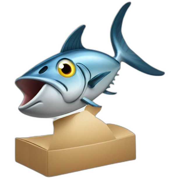 Tuna fish on the phone  emoji