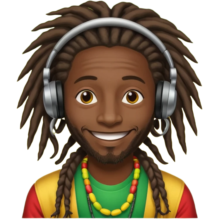 reggae dj emoji