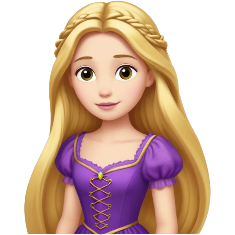Rapunzel emoji