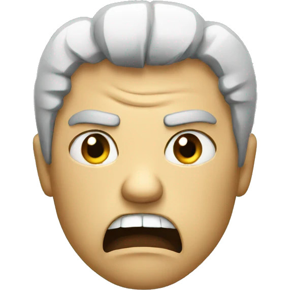 angry person  emoji