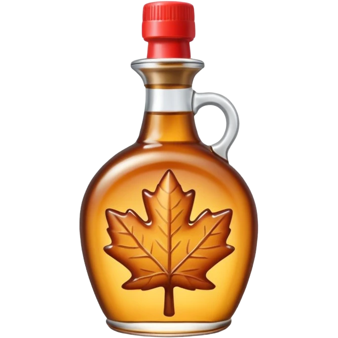 Maple syrup emoji