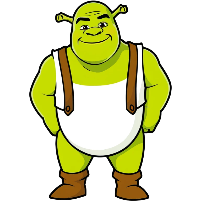 Sassy shrek emoji
