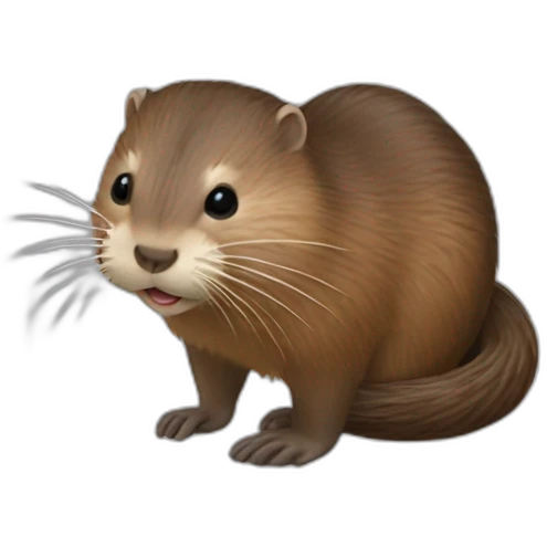 muskrat emoji
