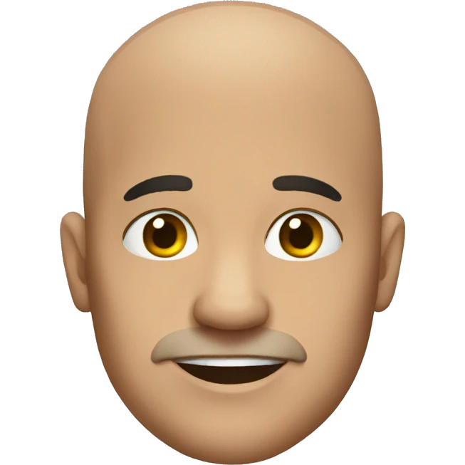 Bald emoji