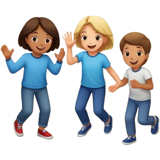 Children in a basement emoji