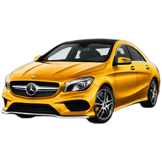 Mercedes CLA emoji