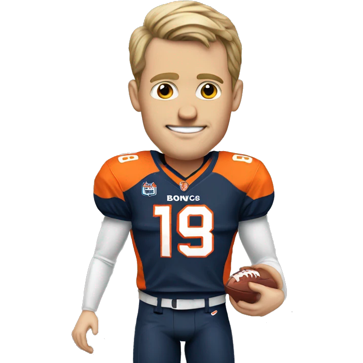 Bo Nix Broncos quarterback  emoji