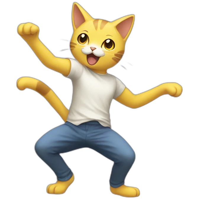 dancing-bicolor-cat-pokemon emoji