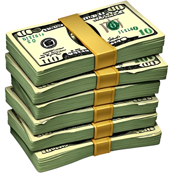 Falling value of the dollar emoji