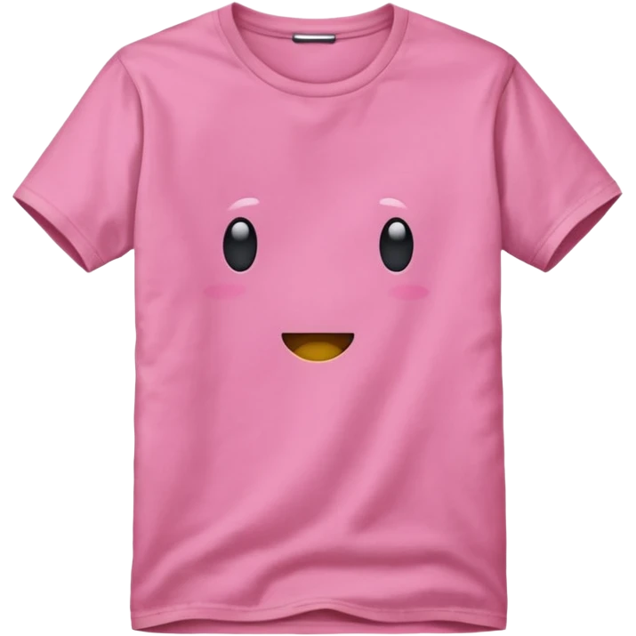 Pink t Shirt  emoji