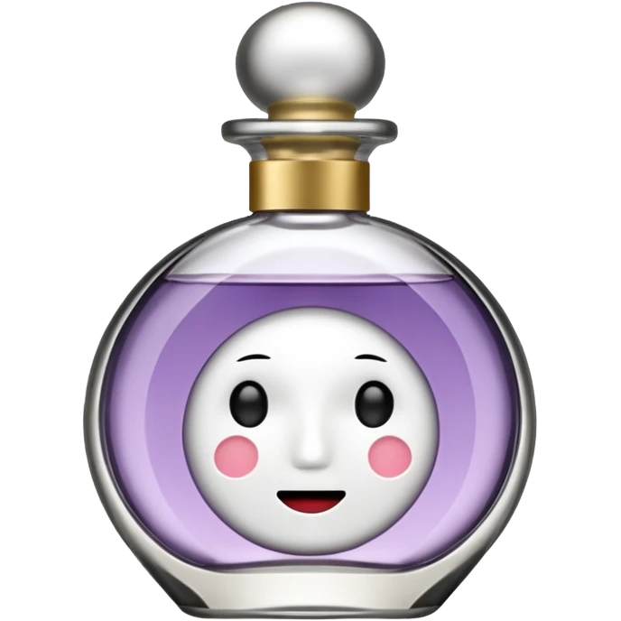 bottle of perfume (no face) emoji