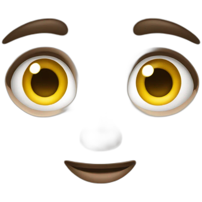 small eyes emoji