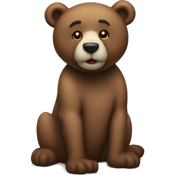Schlafender Bär emoji