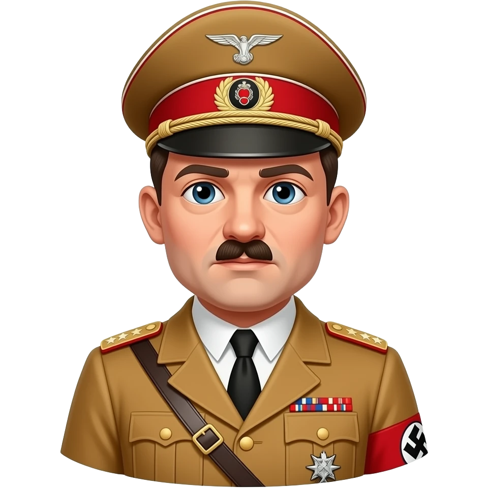 Hitler avec un costume 67 emoji