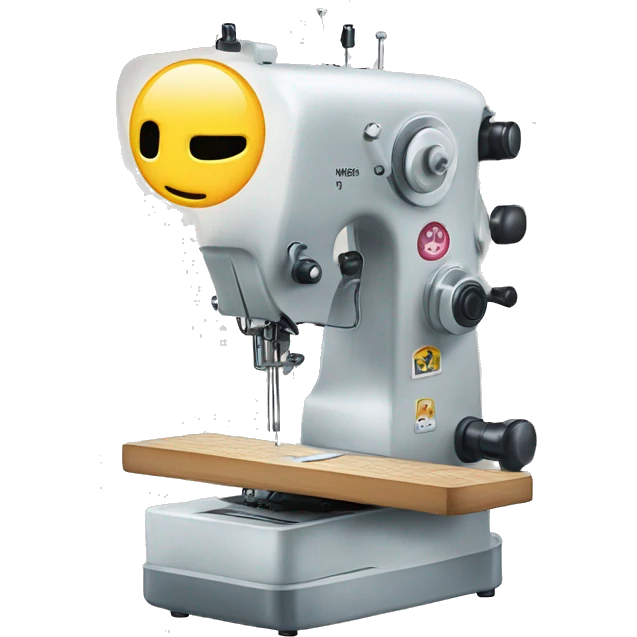máquina de coser  emoji