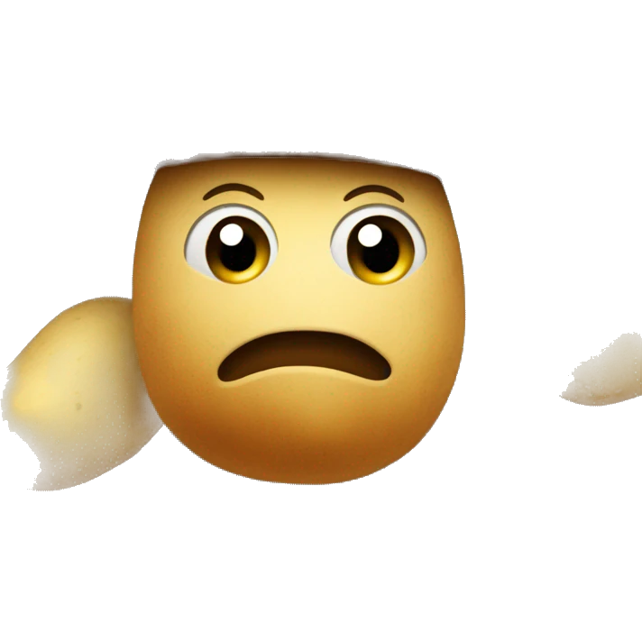 a potato in a hat emoji