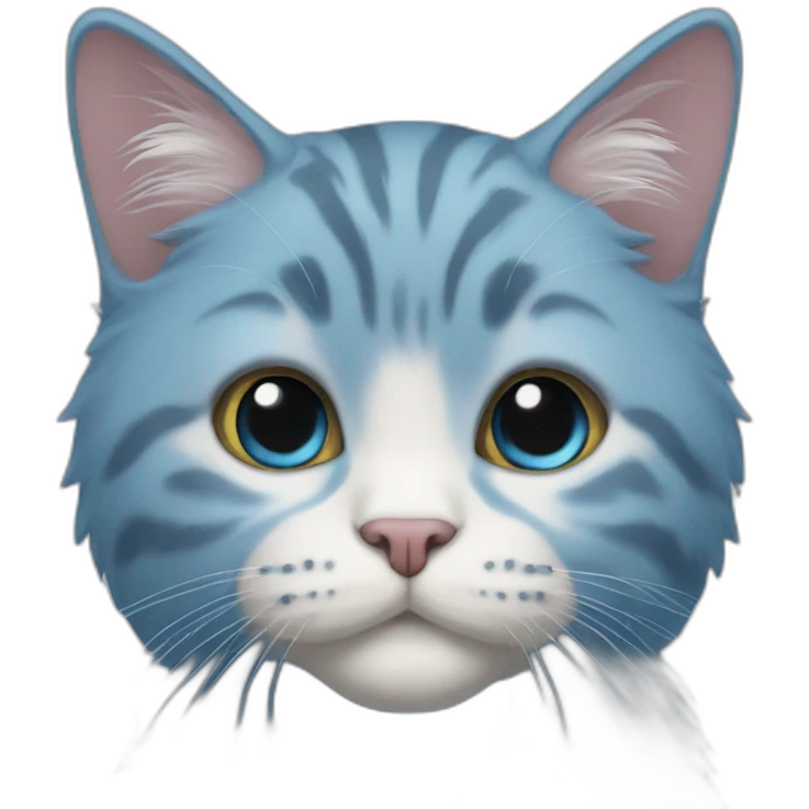 Capoo-blue-cat emoji