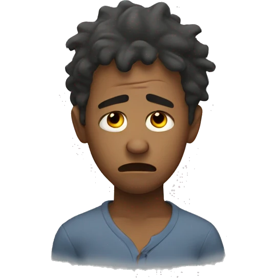 stressed out emoji