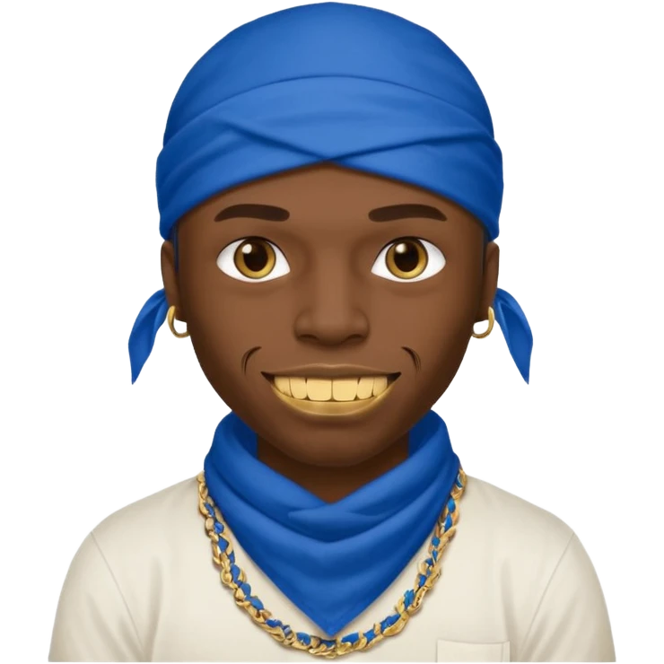 gangster crips emoji