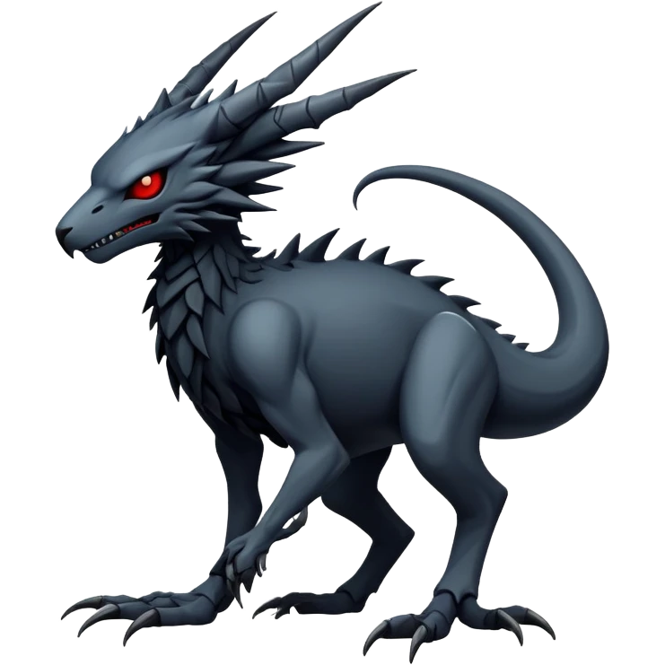Edgy complex aesthetic-scenery-Fakémon-creature (full body) emoji