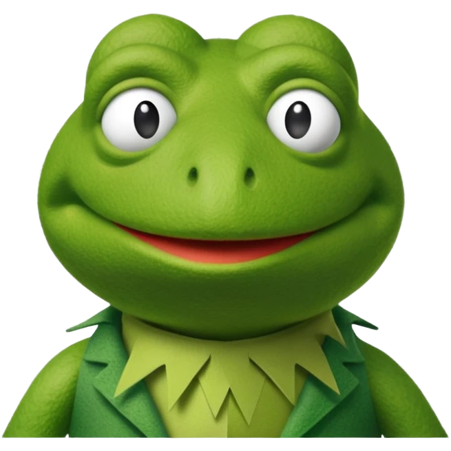 kermit the frog with joint emoji