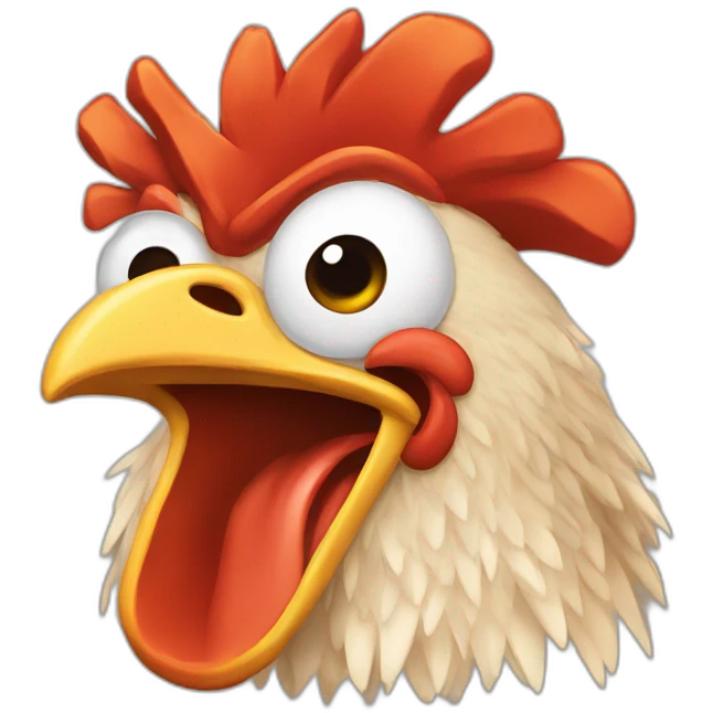 fired chicken emoji