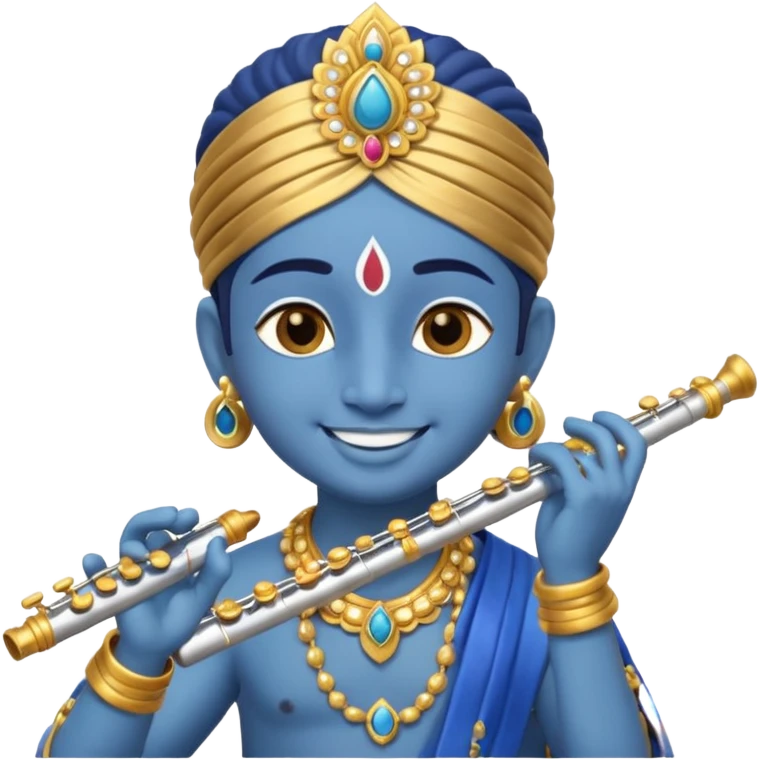 small emoji of god Krishna used for text emoji
