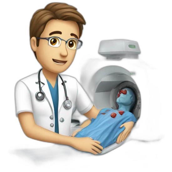 Radiologist-performing-cardiac-mri emoji