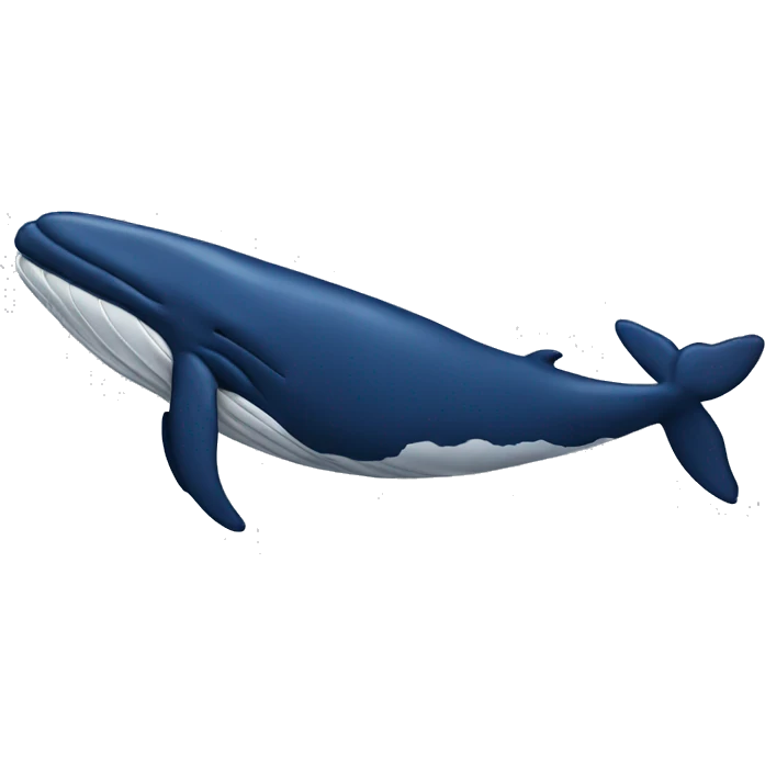 humpbck whale, dark blue emoji