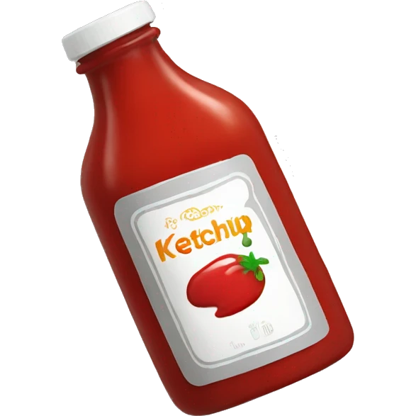 ketchup flasche emoji