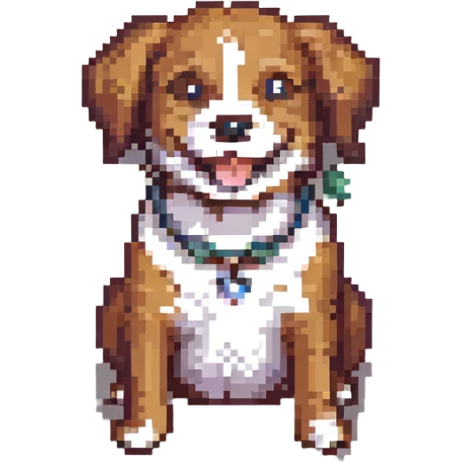smiling dog emoji