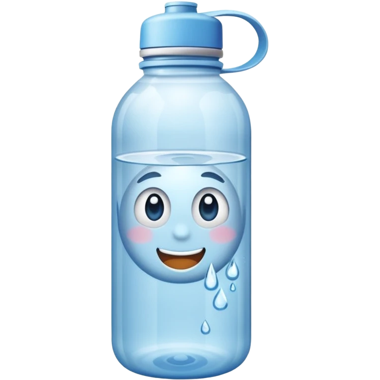 Water bottle emoji