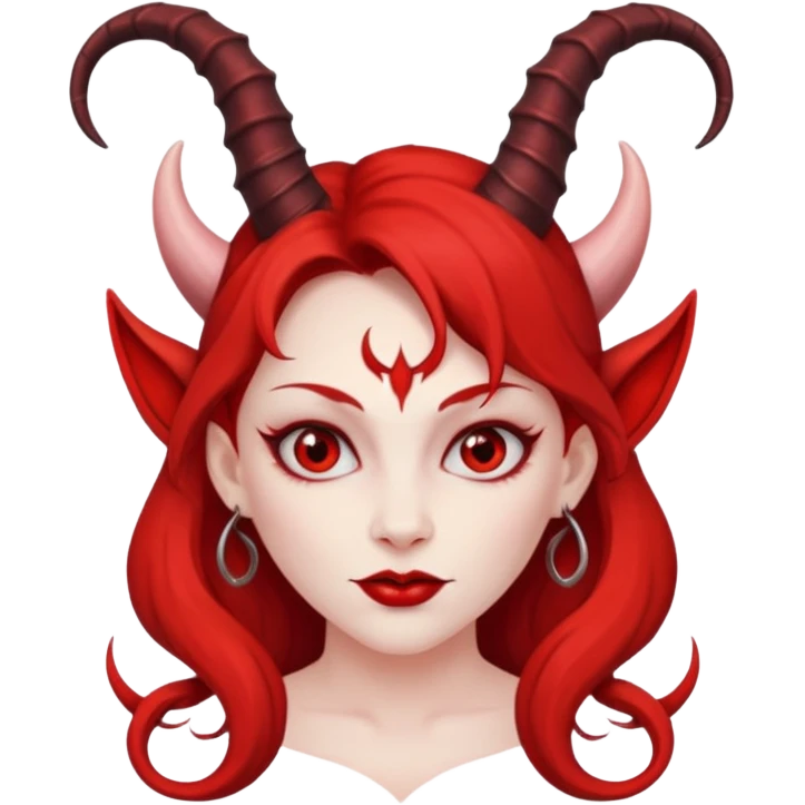 red vaoman devil  emoji