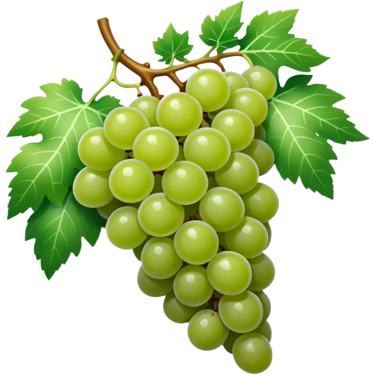 🍇🤍💚 emoji