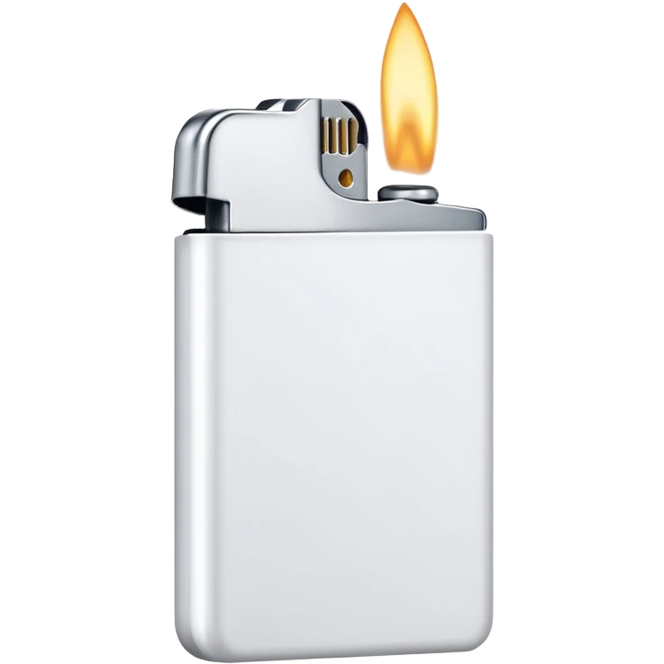 white lighter emoji