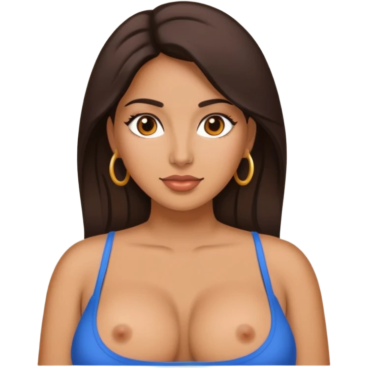 Big boobs latina  emoji