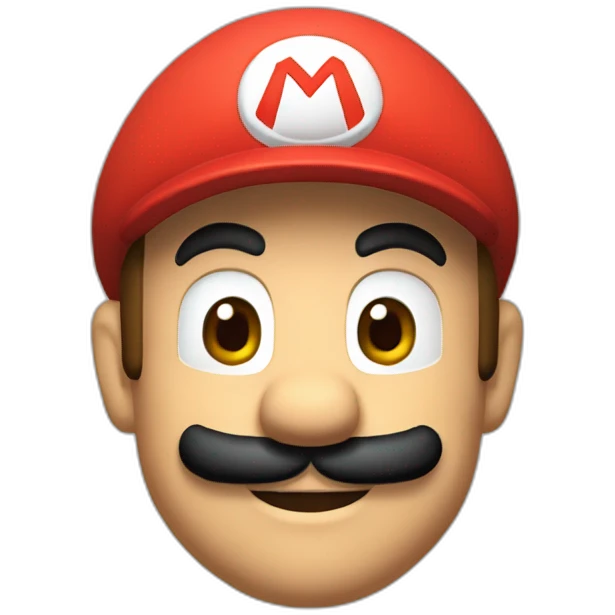 Mario qui lève le poingh emoji