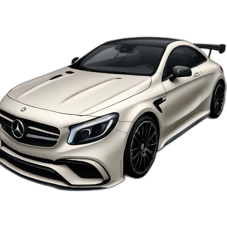Mercedes black series emoji