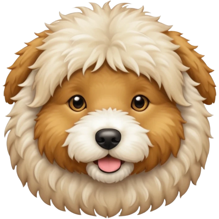 golden doodle  emoji
