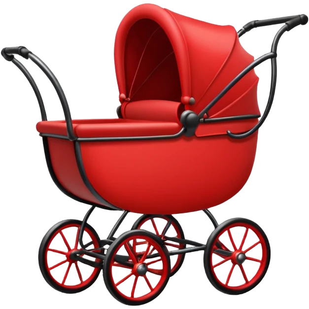Ретро детская коляска СССР emoji