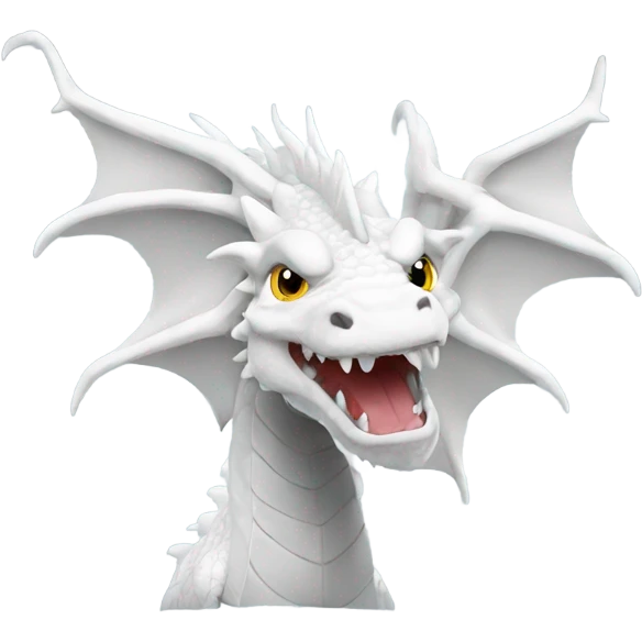 White dragon emoji