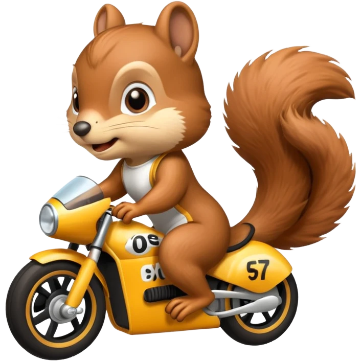 squirrel Racer  emoji