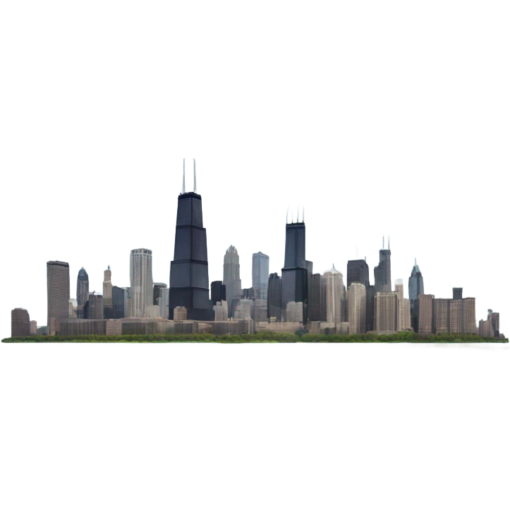 chicago skyline  emoji