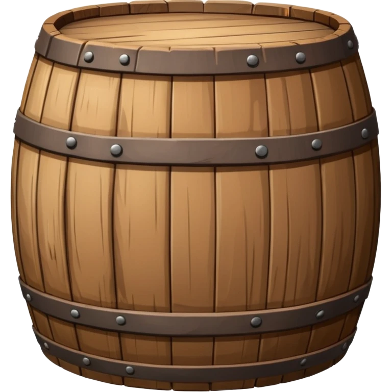Wood car barrel  emoji