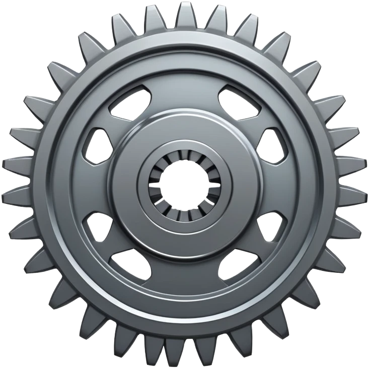 mechanical gear cog emoji
