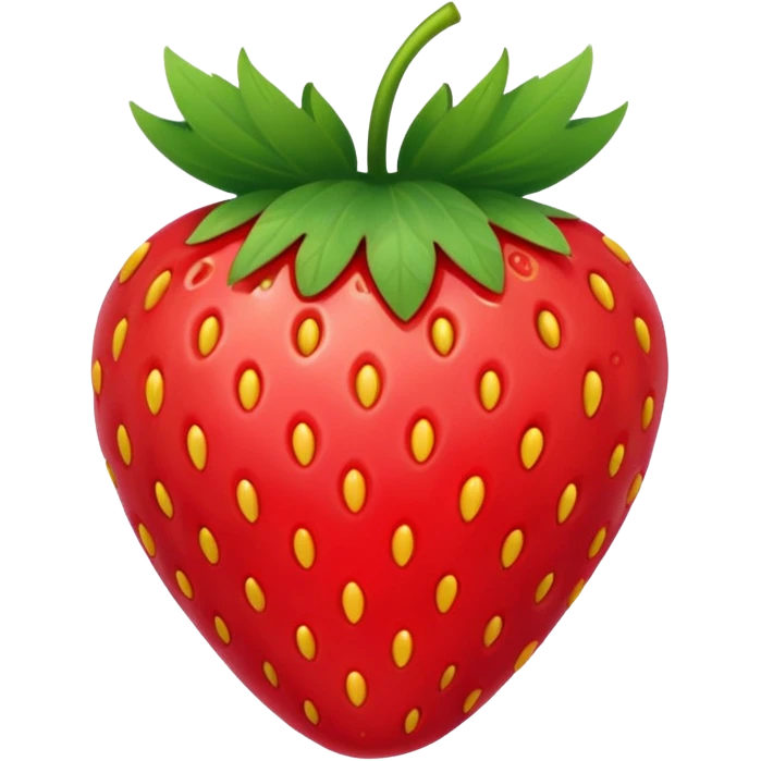 싱싱한 딸기 emoji