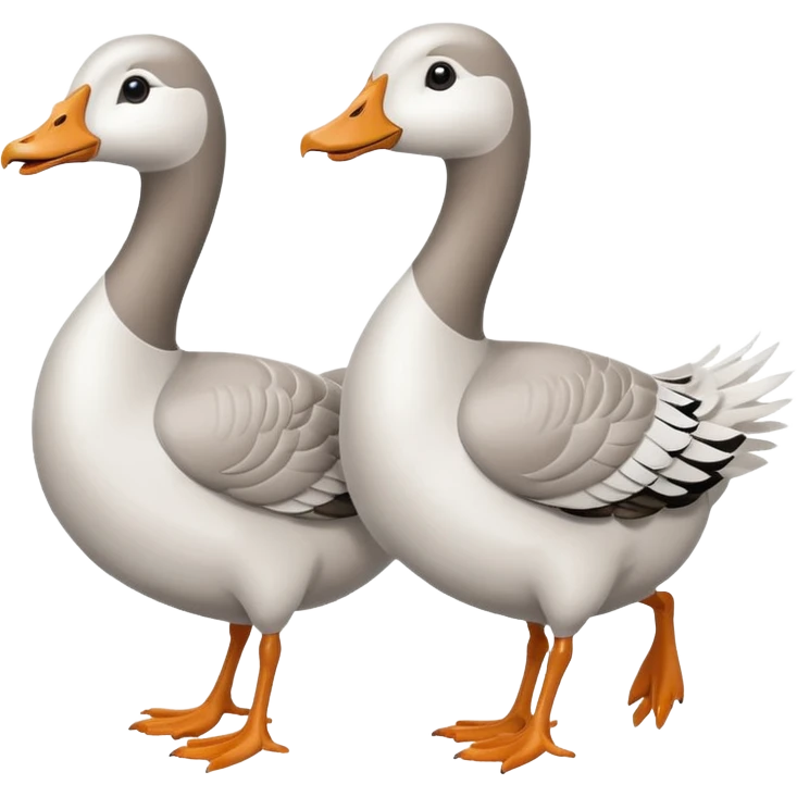 Wile goose chases emoji