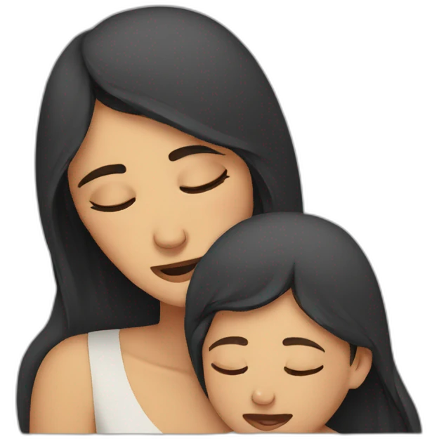 persian woman crying over her child emoji
